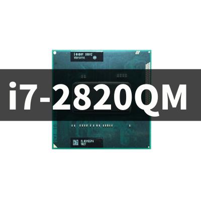 China LAPTOP processor 2.3GHz Core i7 i7-2820QM 2820QM 2820QM SR012 CPU 8M Leads CPU 8M Socket 45W G2/rPGA988B for sale