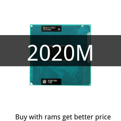 China Pentium 2020M Processor 2020M SR0VN SR0U1 SR184 2.4GHz Dual Core LAPTOP Dual Core CPU 2M Socket 35W G2/rPGA988B for sale