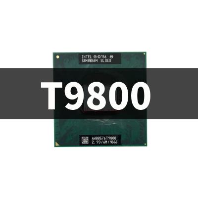 China LAPTOP Duo T9800 SLGES 2.9 Duo T9800 SLGES 2.9 Double-thread Dual-threaded CPU Processor 6M Socket 35W P for sale