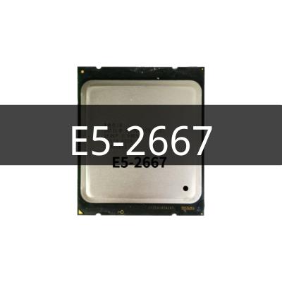 China Desktop Xeon Processor E5 2667 Server Cores 2.9GHz 6 Cores 15M 8GT/s E5-2667 LGA2011 130W CPU SR0KP CPU Original for sale