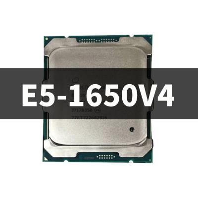 China Original Server E5-1650V4 Xeon SR2P7 OEM Version E5 1650V4 3.6GHZ 6-Core 15MB SmartCache 140W E5 1650 V4 LGA2011-3 for sale