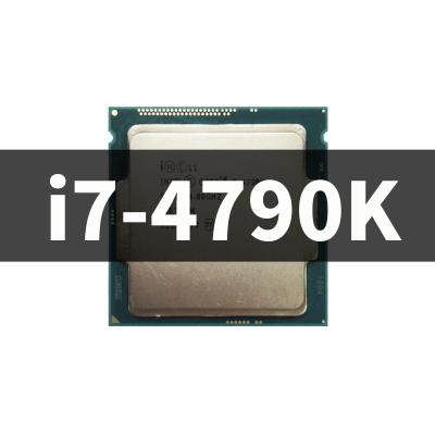 China Core i7-4790K i7 4790K Quad-Core Eight-Thread CPU Desktop Processor 88W 8M LGA 1150 for sale