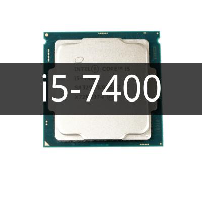 China SR32W 6M 65W LGA 1151 Core i5-7400 i5 7400 Quad-core 3.0GHz Quad-core 3.0GHz Quad-thread CPU Desktop Processor for sale