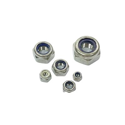 China Low Price Heavy Industry New Flange Type Hex Lock Nut Popular Nylon Bolts And Nuts Stainless Steel for sale