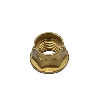 China Heavy industry factory supply preferential price cover nut flange hex nut hex flange stainless steel hexagon flange nut for sale