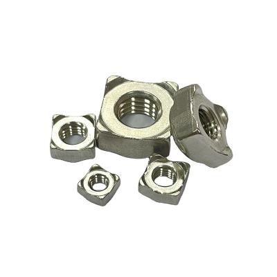 China Heavy Industry Square Weld Nut Square Round Weld Nut M6 M8 for sale