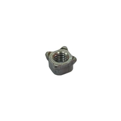 China Heavy Industry Galvanized Single Square Weld Nut Carbon Steel Building Industry for sale