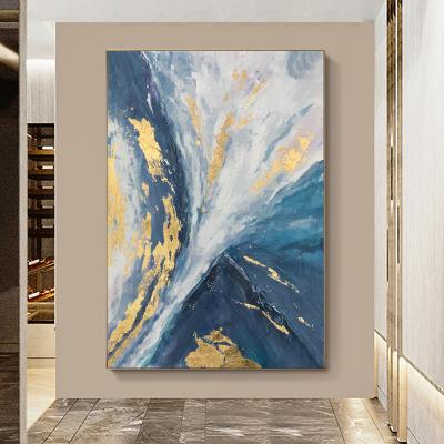 China Modern Decor Hand Painted Oil Painting Canvas Handmade Painting Marble View For Living Room Pictures Living Room Cuadros Decorativos Sala for sale