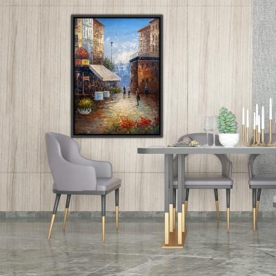 China 100% Hand Painted Modern Impressionism Art Oil Painting Landscape Mediterranean Oil Painting For Home Decor for sale