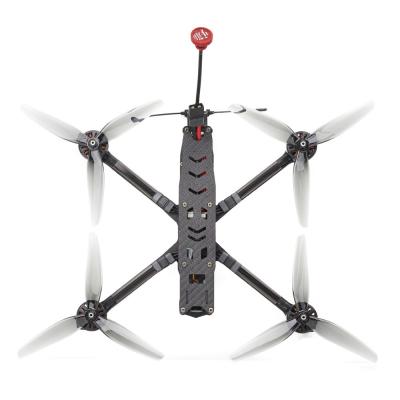 China 7 pulgadas de carreras Fpv Freestyle Drone Kit de helicóptero Fibra de carbono 4K cámara en venta