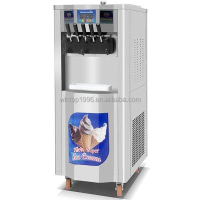 China Automatic Snack Factory 5 Flavors Ice Cream Machine Yogurt Gelato Machine All Stainless Steel Sorbet Machine for sale