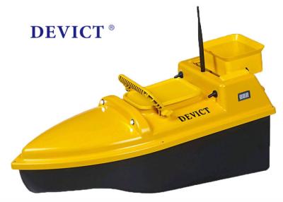 Chine Bateau jaune de Rc avec le trouveur de poissons, produit à télécommande de classe du bateau 4 de l'amorce DEVC-103 pour la pêche à vendre