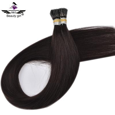 China No Shedding Best Selling Italian Hair Extension i Tip Remy Hair Extensions for sale