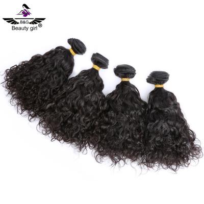 China No Shedding Hot Sale Cuticle Aligned 100% Virgin Brazilian Hair Water Wave Hair Extension for sale