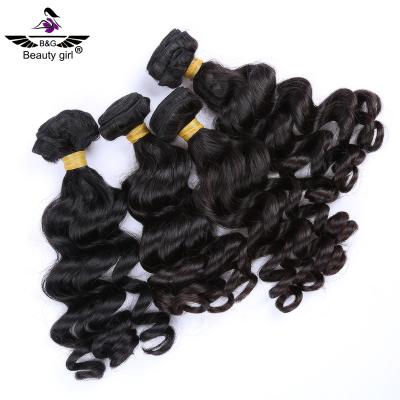 China No Shedding Cheap Original Raw Virgin Virgin Bouncy Wave 3 Pieces Brazilian Hair Weave Lily 3 Pieces for sale