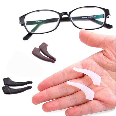 China Glasses Rubber Frame Fashion Ear Hook Slip Ear Hook Monocle Eyewear Hanging Accessories Anti Eye Glass Silicone Grip Temple Tip Holder Strap Eyewear Grip for sale