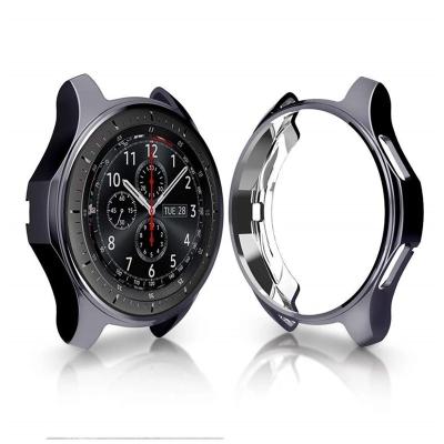 China 360 Degree Soft TPU Plated Protective Bumper Shell For Samsung Gear S3 Case for sale