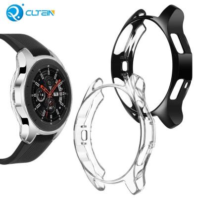 China 360 Frontier Shell Gear S3 Protector Shell For Samsung Galaxy Watch 42MM SM-R810 46MM Cover Device 360 ​​Degree TPU Protector Case Cover for sale