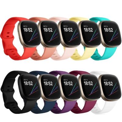 China With Colorful Buckle Adjustable Clasp Strap Wrist Strap For Fitbit Versa 3 Watch Band Soft Strap Correa For Fitbit Sense Versa3 Watch Bands Accessories for sale