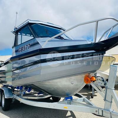 China Australian Marine Grade 5083 aluminum standard offshore boat h116 aluminum fishing boat for sale