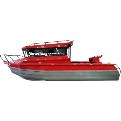 China Recreational Sports Full Aluminum Fishing Cabin Fishing Kayak Competition Sales Rowing Safety Boats for sale