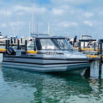 China Australian Standard Aluminum Hot Sales Easy Craft 6m 20ft V Bottom Fishing Boat Aluminum Boat for sale