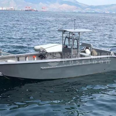 China New 7.9m High Loading Capacity 5ton V Landing Craft Aluminum Bottom Boat for sale