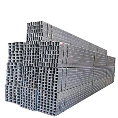 China Liquid Pipe ASTM MS ERW Cavity Steel Pipe Hot Dip Galvanized Steel Pipe Welded Square Steel Pipes for sale