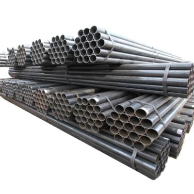 China Cheapest round pipe Q195 Q235 round hollow section liquid erw steel pipe tubes steel pipe for sale