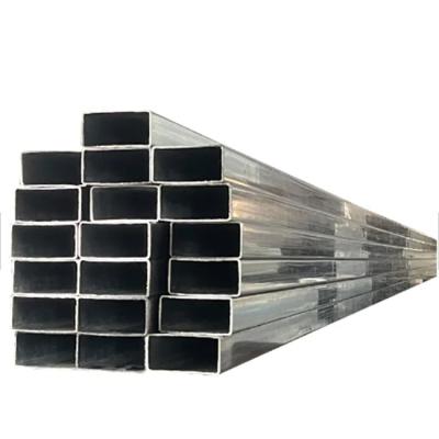 China Square Liquid Cavity Section ERW Pipe Rectangle Pipe Cavity Iron Pipe Welded Steel Pipe Black Tube for sale