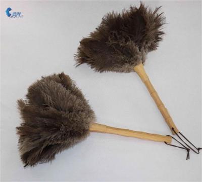 China Manufacturer Model No ZY04 Ostrich Feather Duster Top 1 Quality Viable Wholesale Ostrich Duster for sale