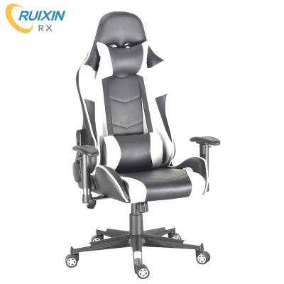 China (Size)Adjustable Black/White Passionate Gaming Chair Racing Gammer Chair Gamming Chair for sale