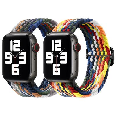 China 31 Colors Nylon Sports Fashion Luxury Elastic Watch Bands For Apple Watch Elastic Band For Apple Watch Series 8 SE Ultra for sale