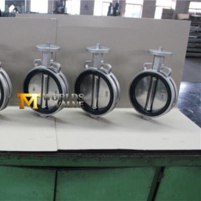 China 3 inch general stainless steel jis5k a216 wcb butterfly valve for sale