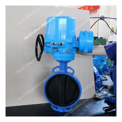 China General Workmanship High Quality Malleable Type Iron Wafer Butterfly Valve for sale