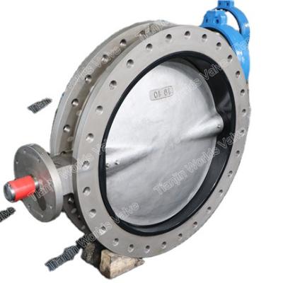 China General actuator of pn16 pn10 4 inch flange penumatic butterfly valve for sale