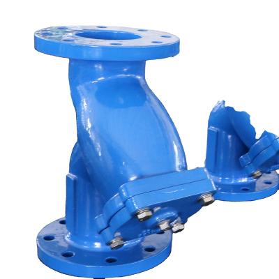 China General China Manufacturer Cast Iron End Design Grooved Butterfly Valve for sale