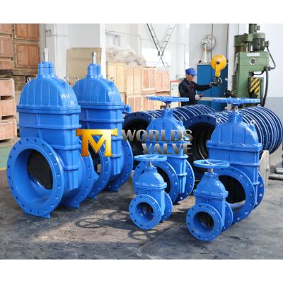 China 12 Inch Cast Iron Carbon Steel General Water Gate Valve for sale