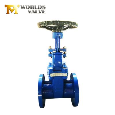 China Stem General Extension Slide Lever Resilient Seated Waterous Gate Valve 1 Inch, 3 Inch for sale