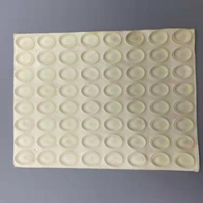 China Wholesale Thickening and Self Adhesive Reduce Noise Clear Transparent Silicone Furniture Leg Pads for sale