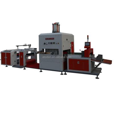 China machinery & Material Automatic PET Roll PET Plastic Boxes Die Cut Machine With High Frequency for sale