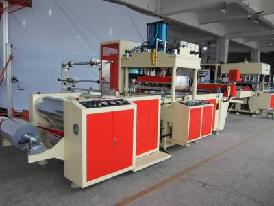 China Factory PET Roll Material Die Cut And Soft Line Fold The Plastic Boxes Machine for sale