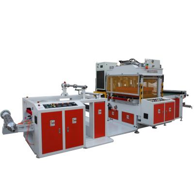 China Factory Roll PVC Material Rigid Fold And Die Cut Machine , PVC Plastic Boxes Die Cut Machine for sale