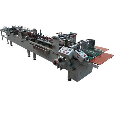 China Clear Rigid Packaging Products PET Boxes Side Folding And Gluing Machine for sale