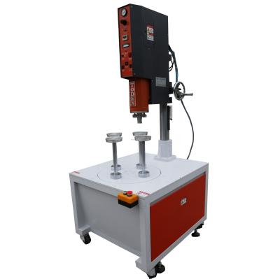 China Factory Environment Machine PVC Cylinder Ultrasonic Welding Machine, PVC Cylinder Bottom Forming Machine for sale