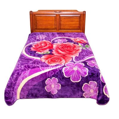 China High Quality Modern Raschel Blankets Sublimation Blankets 8Lbs Mink New Design Custom Blanket for sale