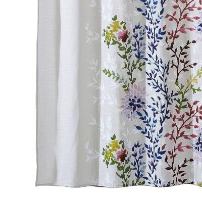 China Sustainable Designers Customized Bathroom Sets With Western Stylish Shower Curtain Shower Curtain And Covers Polyester Shower Curtains for sale