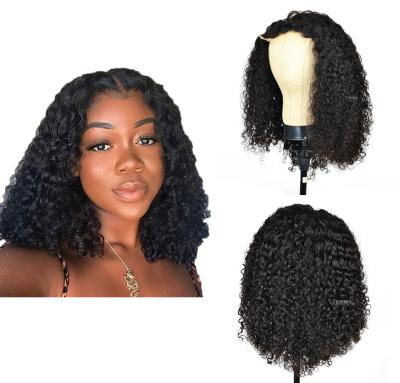 China YVONNE Malaysian Curly 5*5 hd lace up real brazilian human hair wigs frontal raw hair wholesaler wigs for black women for sale