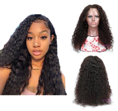 China YVONNE Italian Curly hd 13*4 and 5*5 lace frontal real human hair wigs brazilian hair frontal vintage wig wholesaler for black women for sale