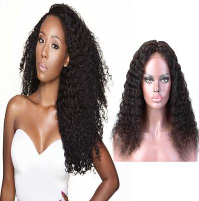 China Wholesaler YVONNE Alibaba Brazilian Front Wigs Brazilian Curly Human Hair Lace Front Human Hair Natural Wigs For Color Women Natural Color for sale